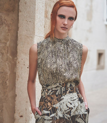 Blusa Kaos Zebrata